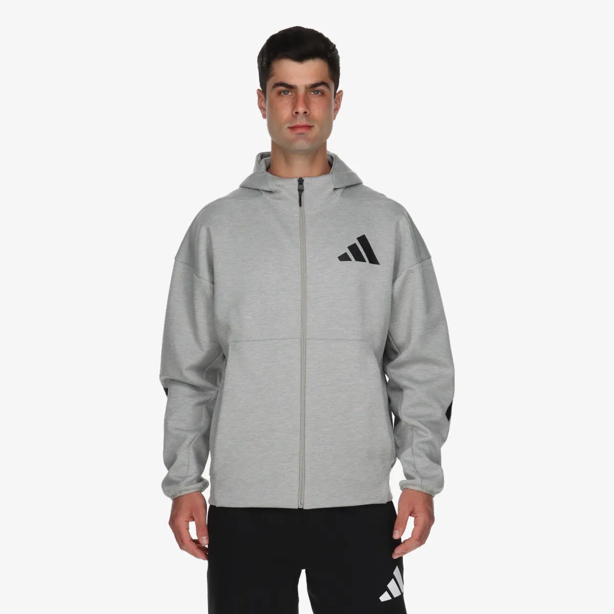 ADIDAS Majica s kapuljačom s patentom M Z.N.E. FZ 