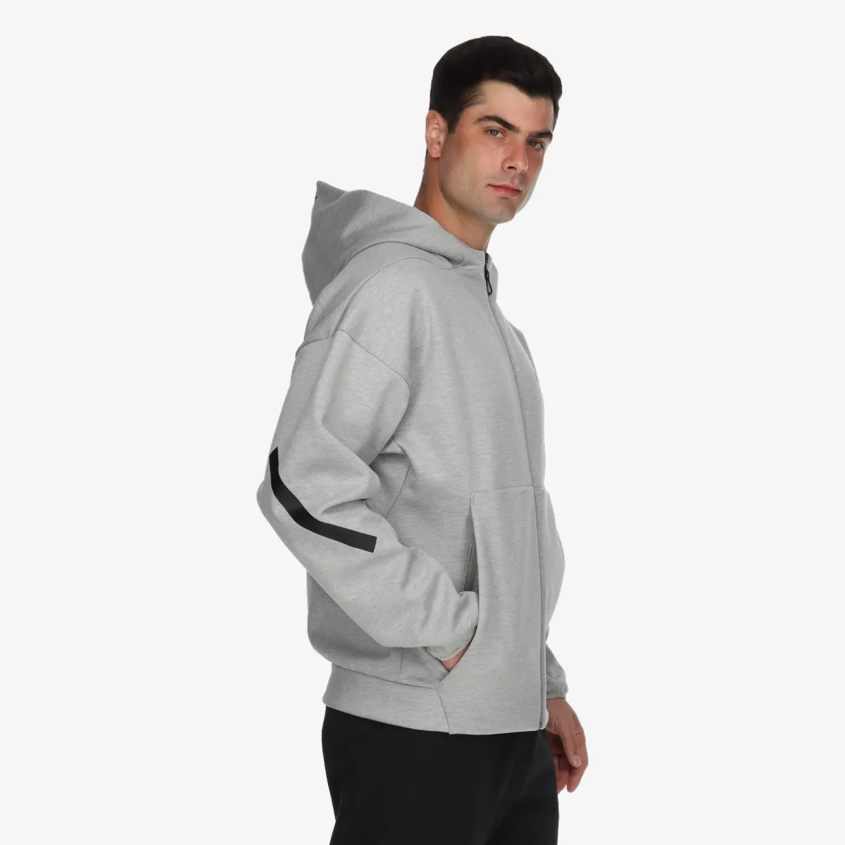 ADIDAS Majica s kapuljačom s patentom M Z.N.E. FZ 