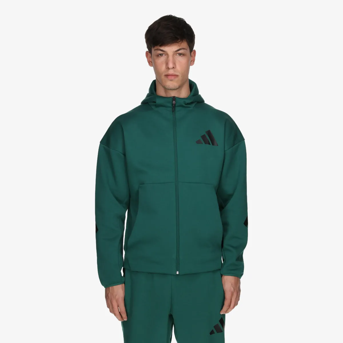 ADIDAS Majica s kapuljačom s patentom M Z.N.E. FZ 