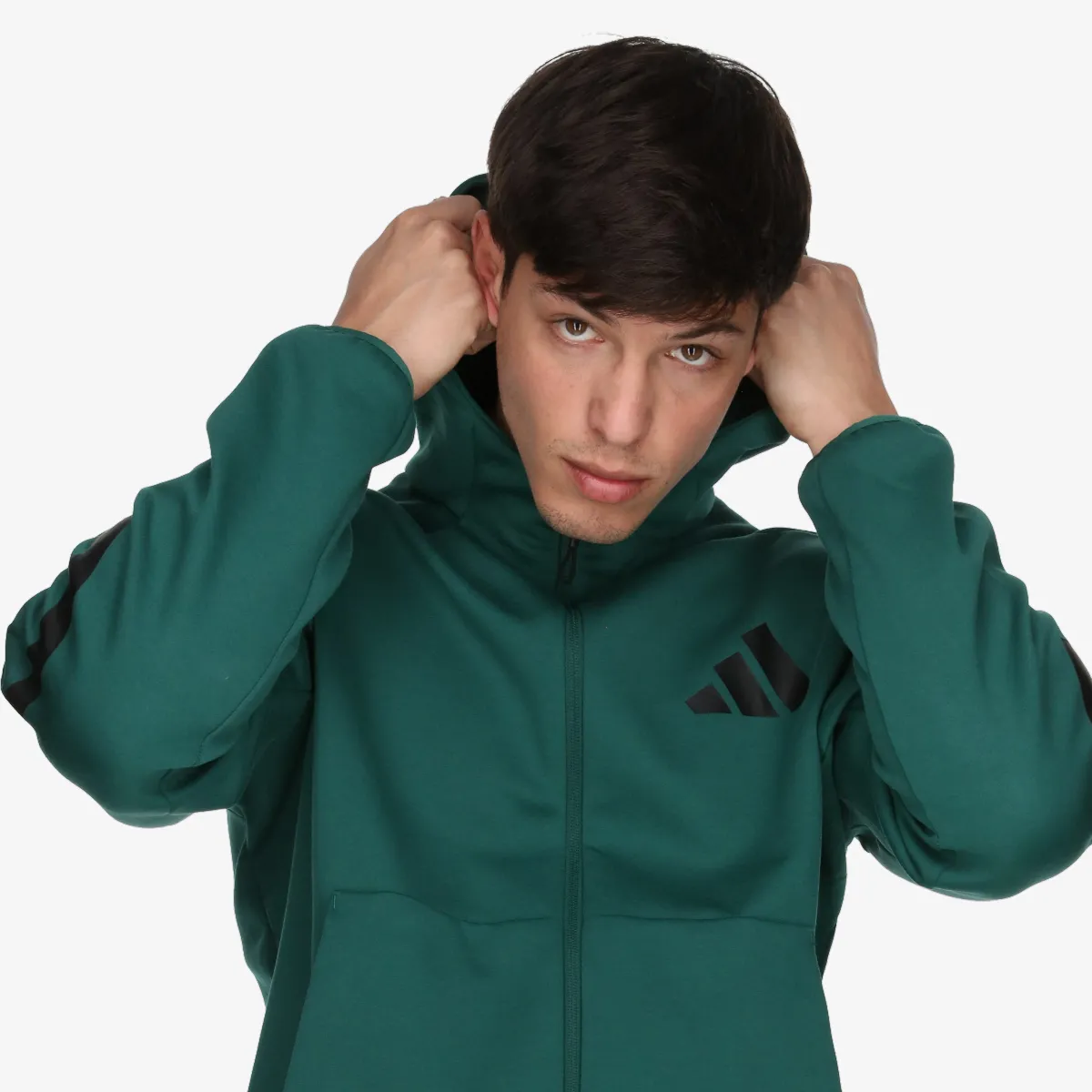 ADIDAS Majica s kapuljačom s patentom M Z.N.E. FZ 