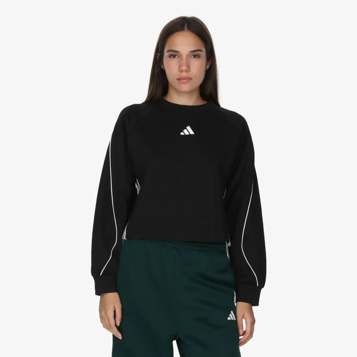 ADIDAS Majica bez kragne W STADIUM SWT