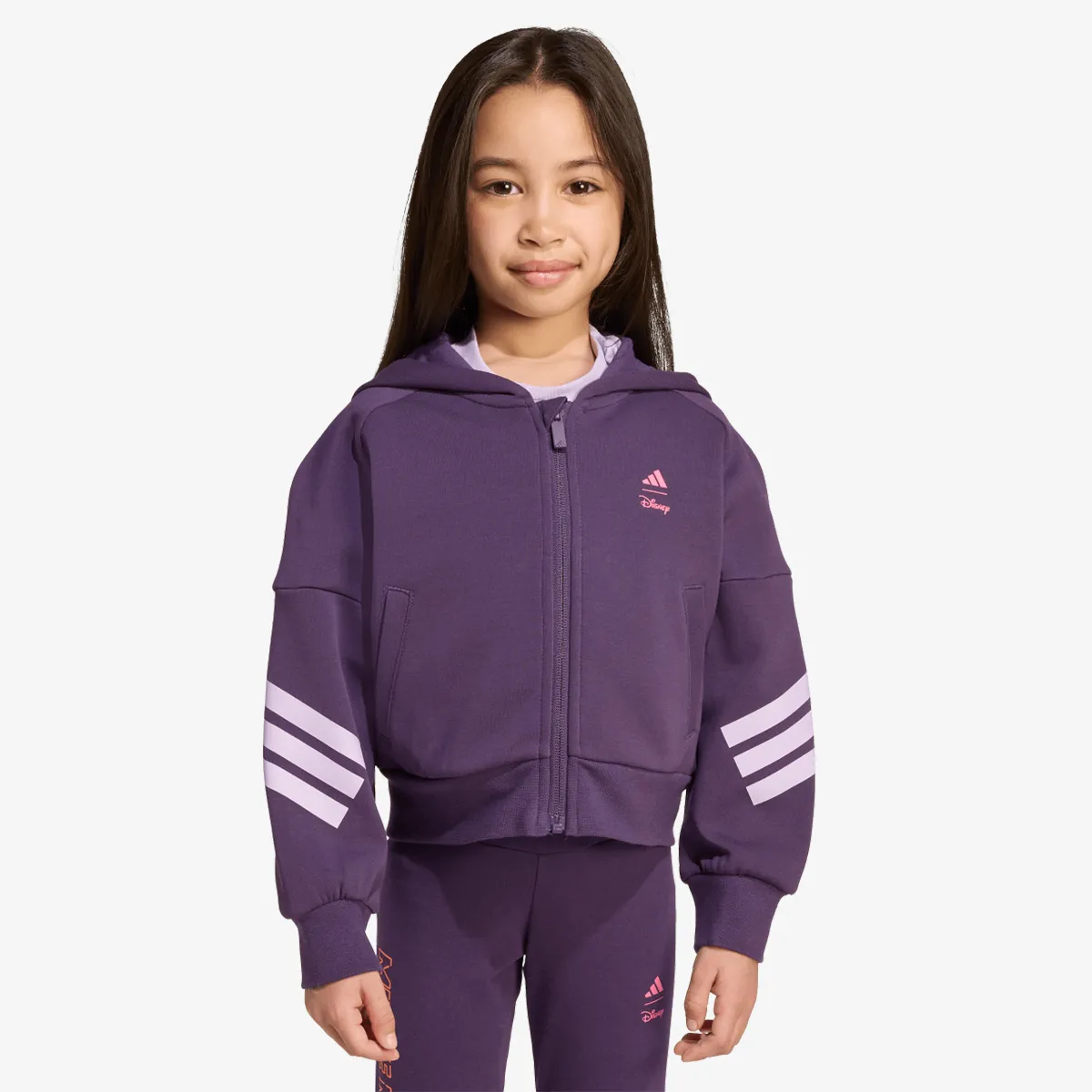 ADIDAS Majica s kapuljačom s patentom LG DY MI TT 