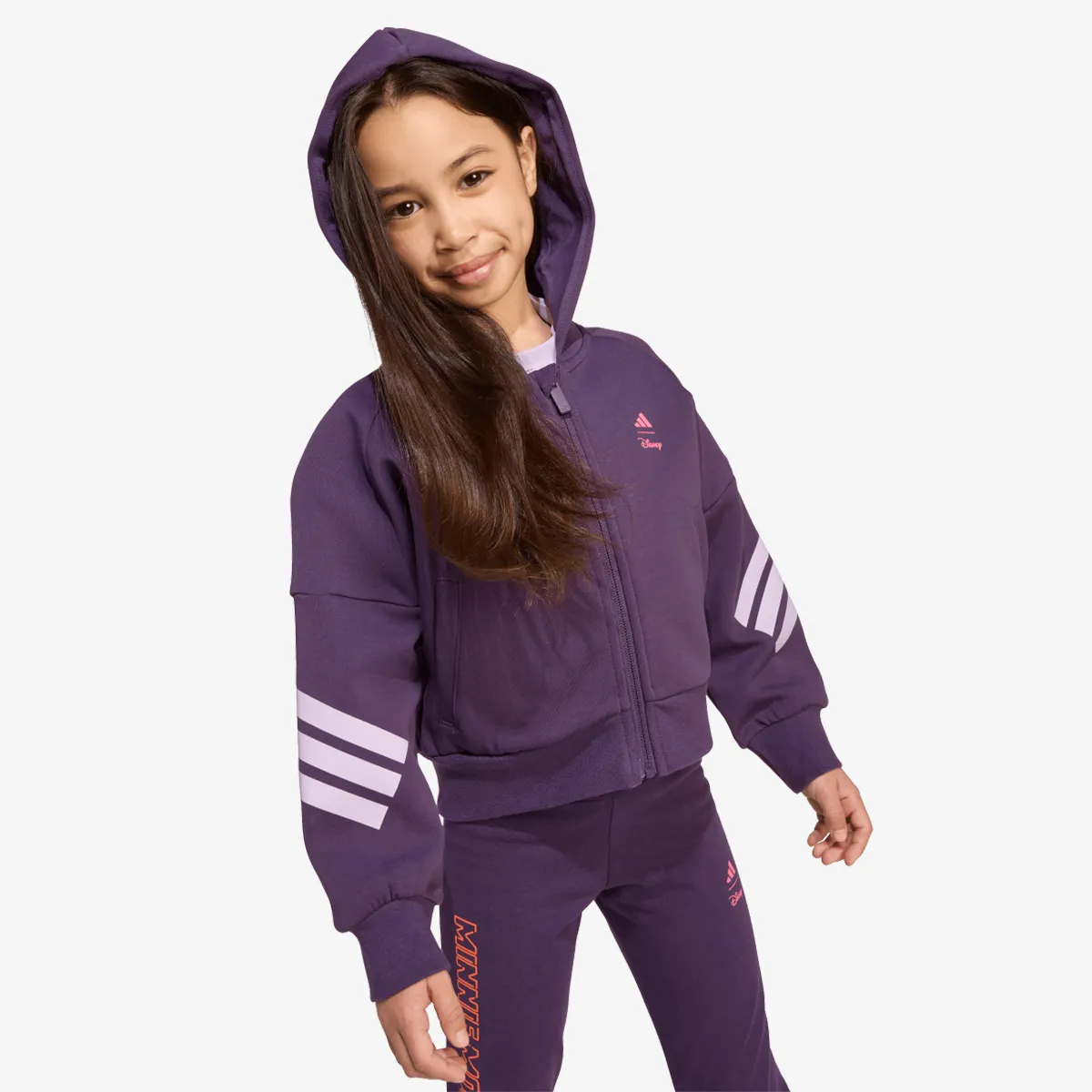 ADIDAS Majica s kapuljačom s patentom LG DY MI TT 
