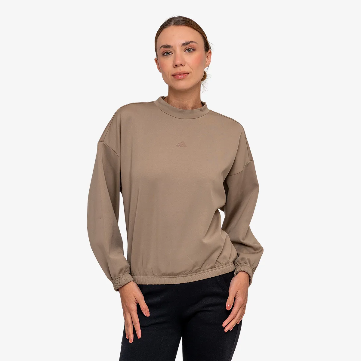 ADIDAS Majica bez kragne YGA ES COVER-UP 