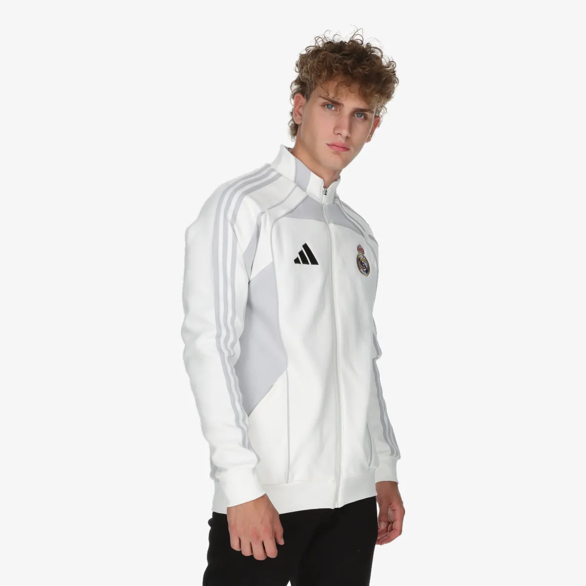 ADIDAS Majica s patentom REAL UBP DKTT 