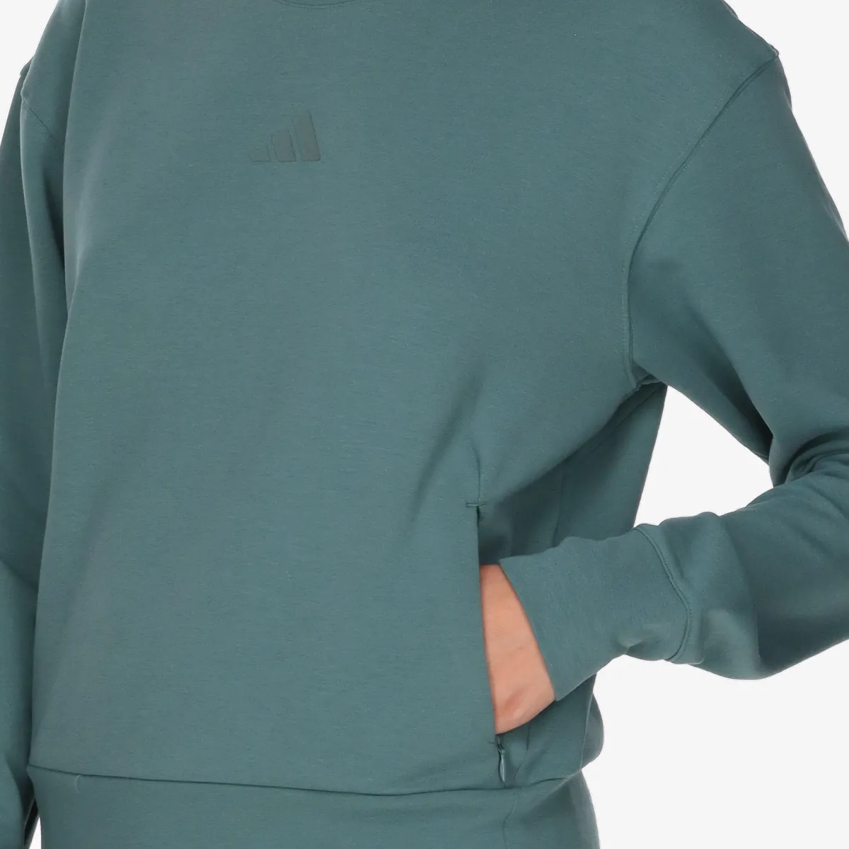 ADIDAS Majica bez kragne D4T KNIT CREW 