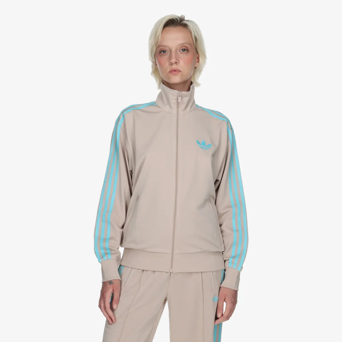 adidas Majica s patentom FIREBIRD  TT 