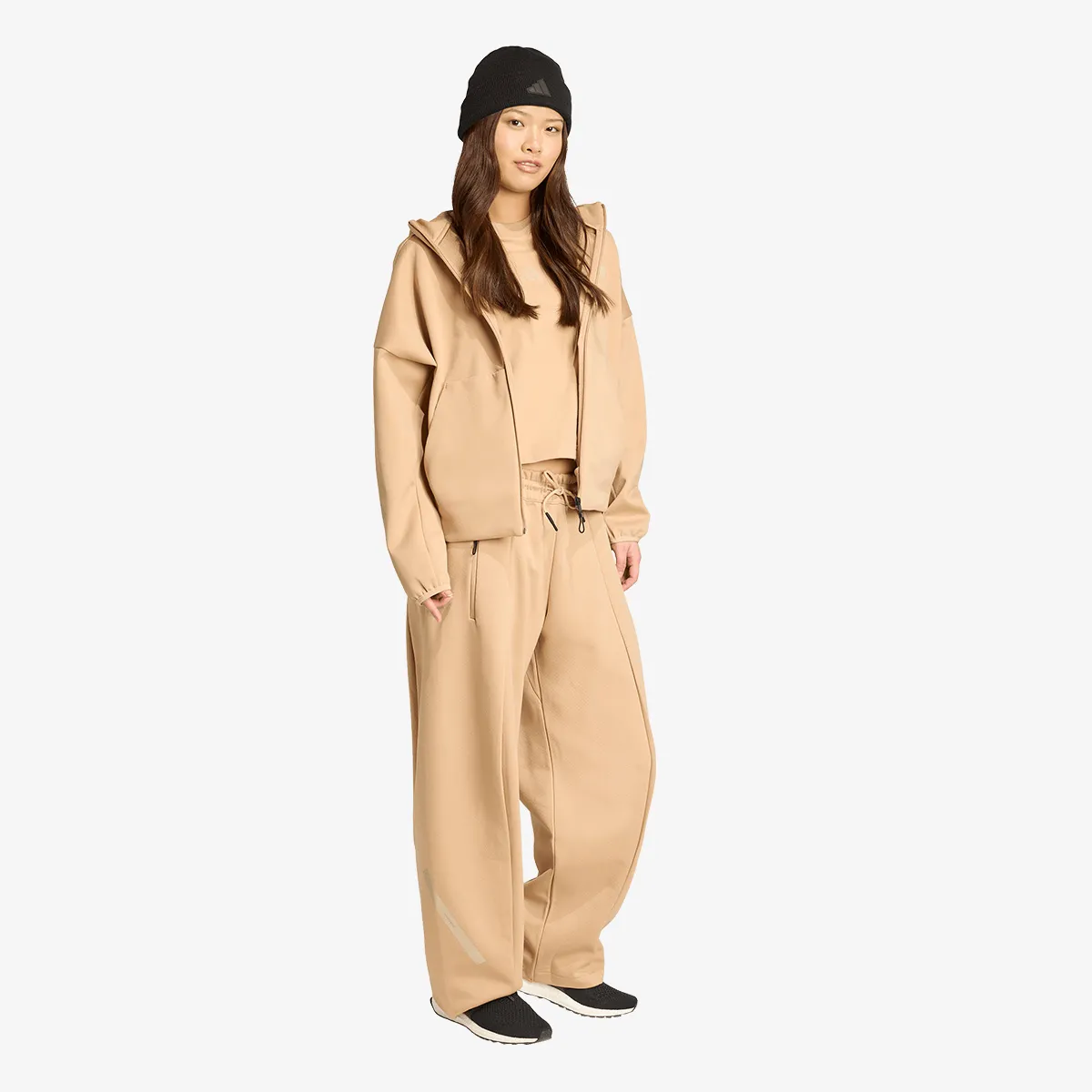 ADIDAS Majica s kapuljačom s patentom W Z.N.E. FZ 