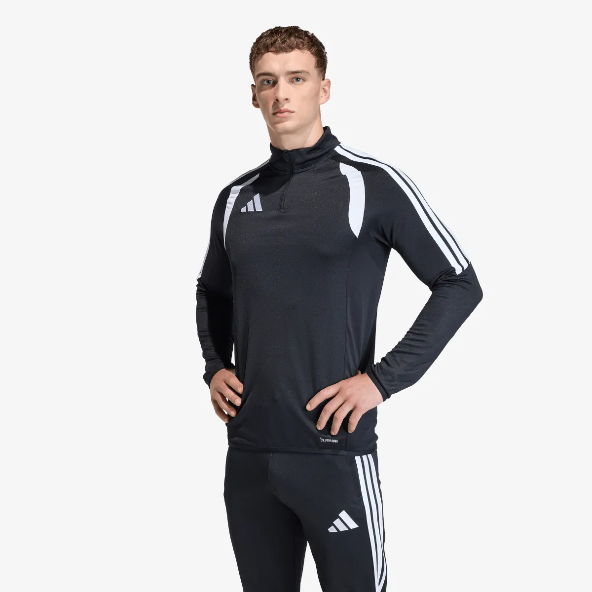 ADIDAS Majica s polu patentom TIRO26L TR TOP 