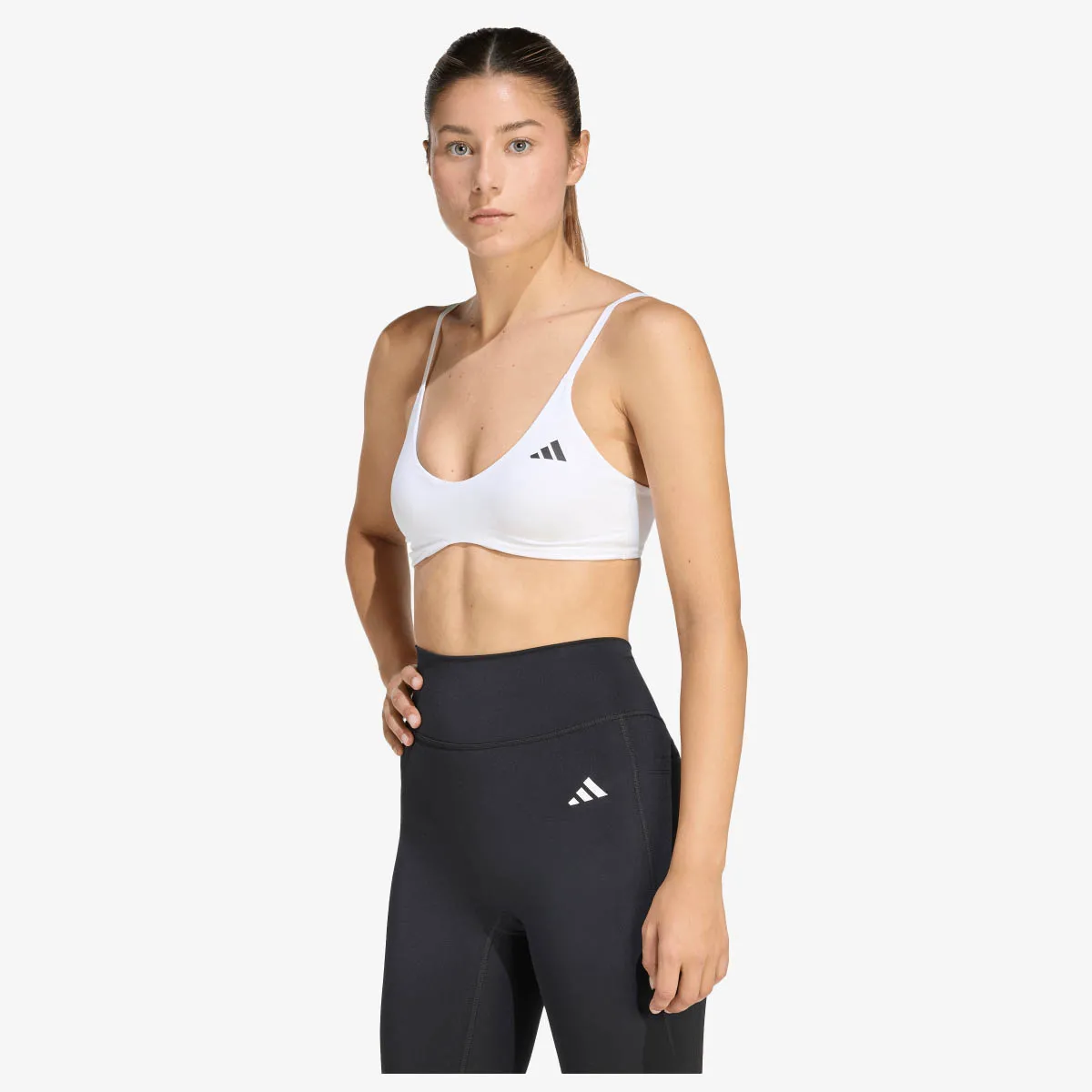 ADIDAS Sportski grudnjak OPT ESS LS BRA 