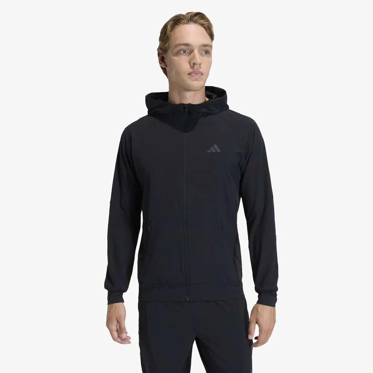 adidas Majica s kapuljačom s patentom D4T HYBRID FZ H