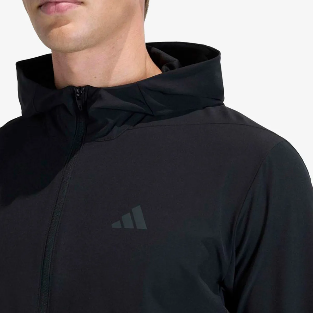 adidas Majica s kapuljačom s patentom D4T HYBRID FZ H