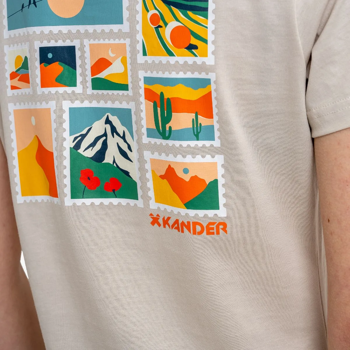 KANDER T-Shirt Stamps T-Shirt II