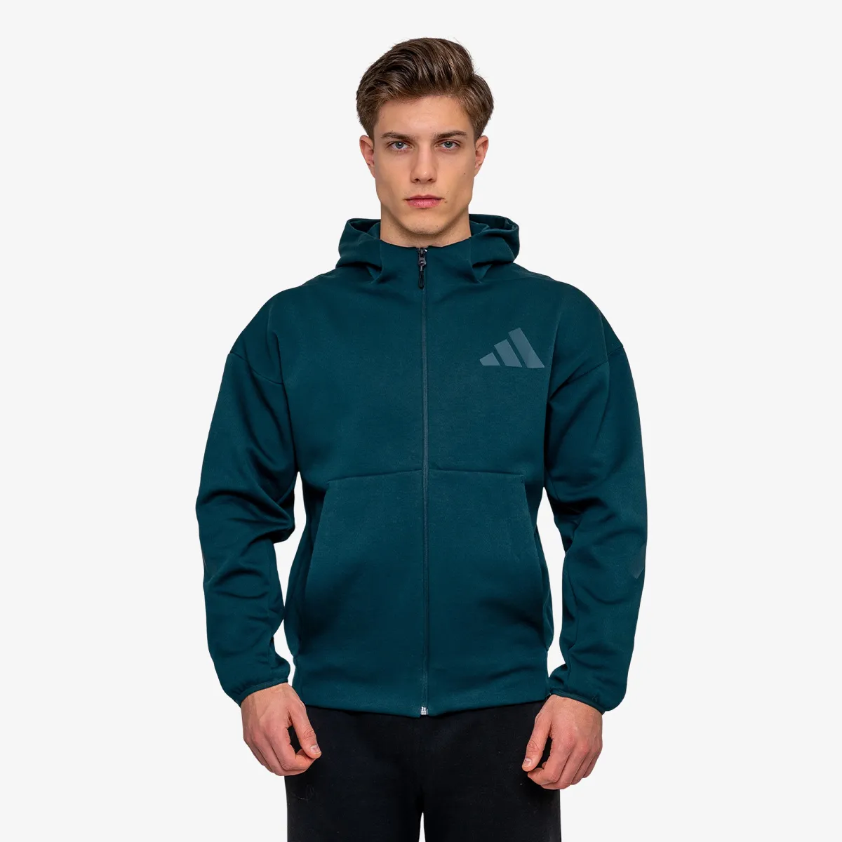 ADIDAS Majica s kapuljačom s patentom M Z.N.E. FZ 
