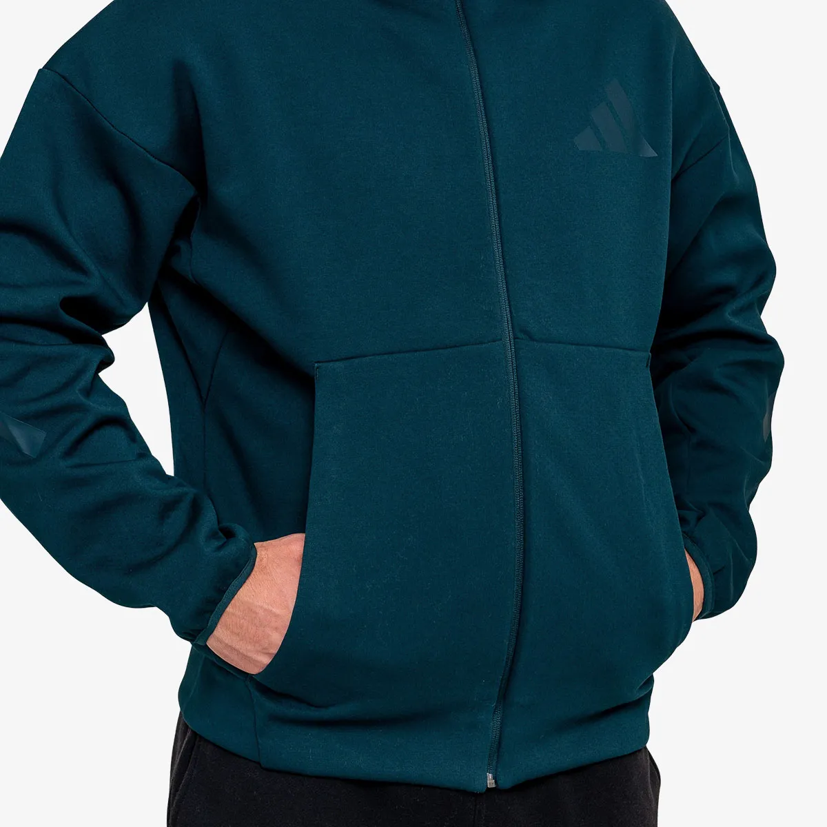 ADIDAS Majica s kapuljačom s patentom M Z.N.E. FZ 