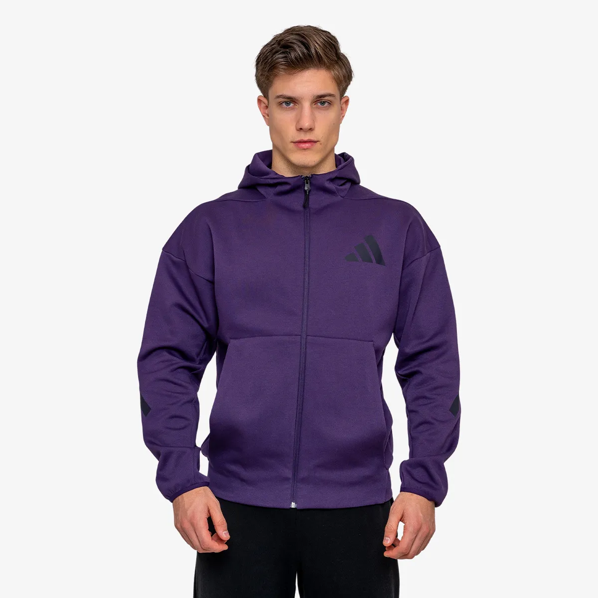 ADIDAS Majica s kapuljačom s patentom M Z.N.E. FZ 