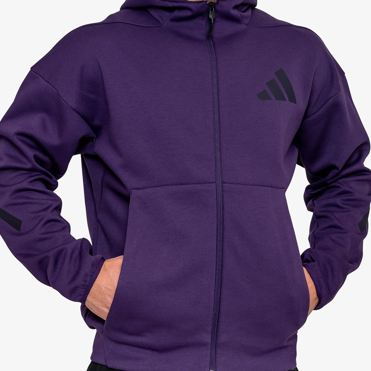ADIDAS Majica s kapuljačom s patentom M Z.N.E. FZ 