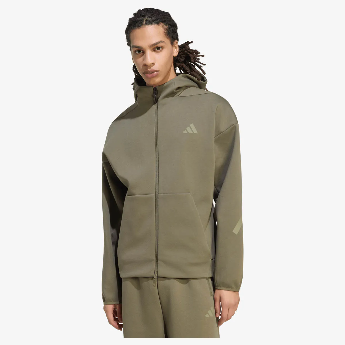ADIDAS Majica s kapuljačom s patentom M Z.N.E. FZ 