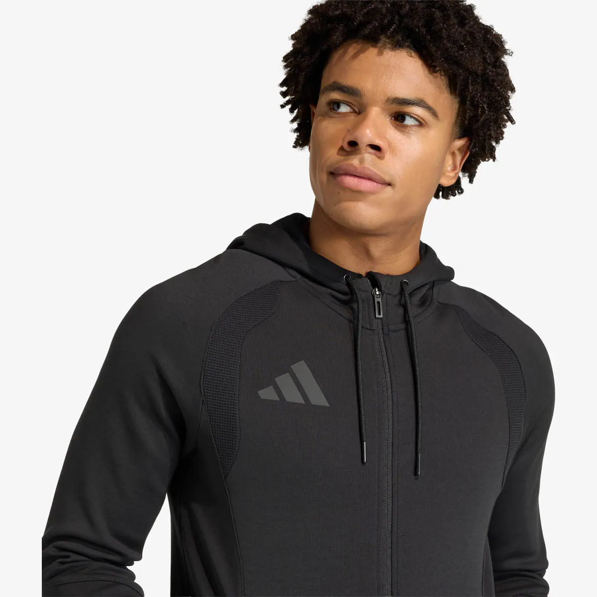 adidas Majica s kapuljačom s patentom TT SW HD 