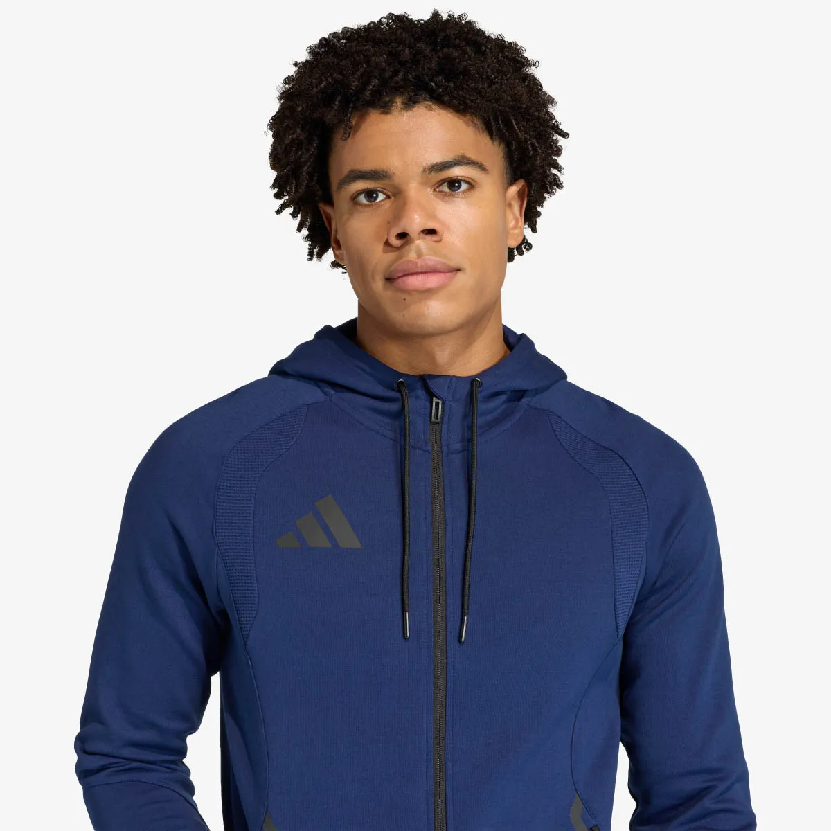 adidas Majica s kapuljačom s patentom TT SW HD