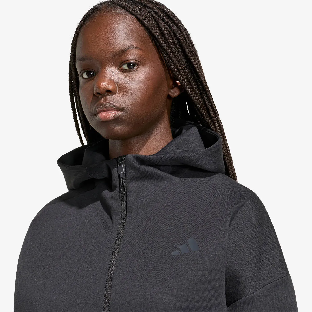 ADIDAS Majica s kapuljačom s patentom W Z.N.E. FZ