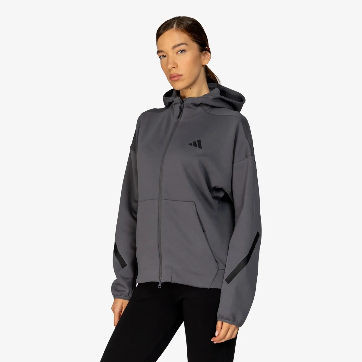 adidas Majica s kapuljačom s patentom W Z.N.E. FZ
