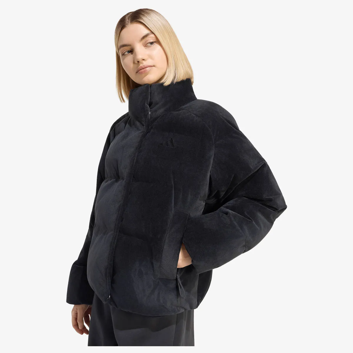ADIDAS Jakna W D PUF VELOUR