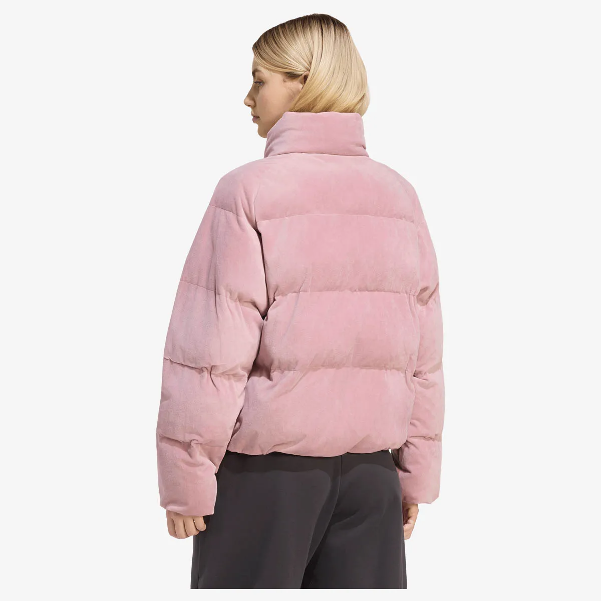 adidas Jakna W D PUF VELOUR