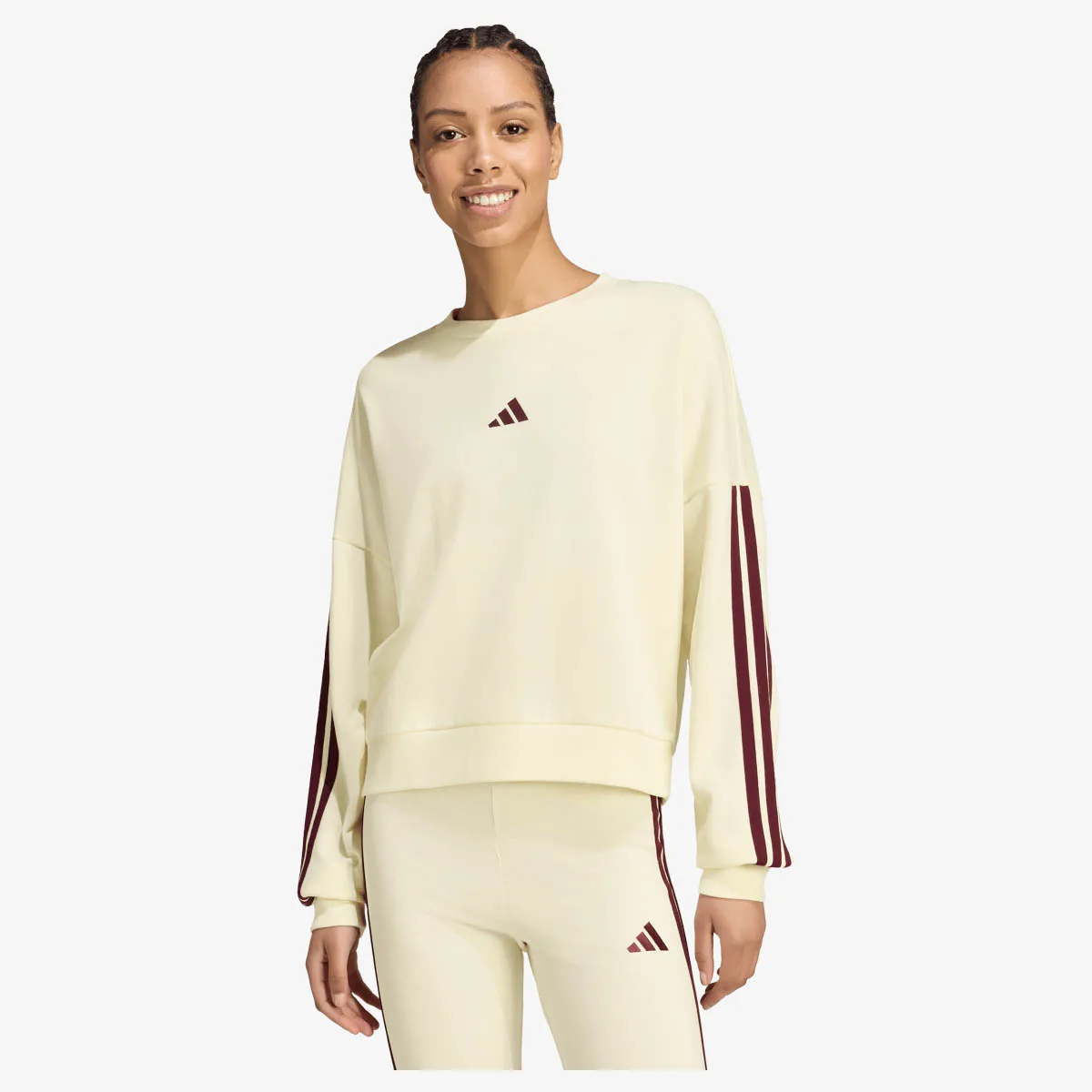 adidas Majica dugih rukava W 3S FT SWT 