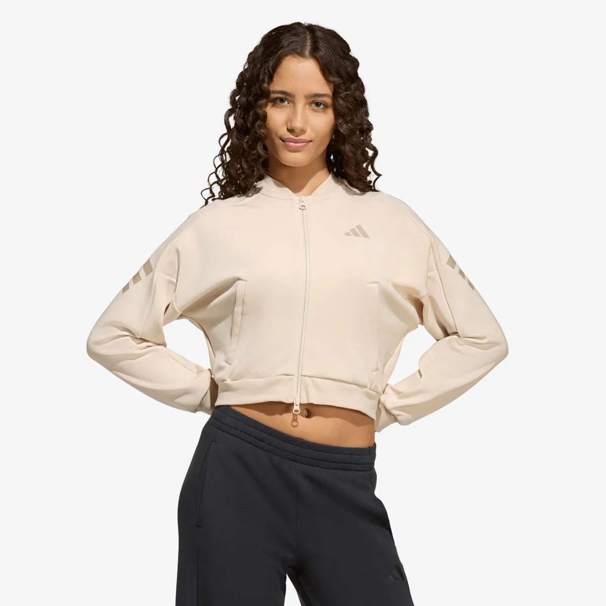 ADIDAS Pulover JG FI 3S FZ 