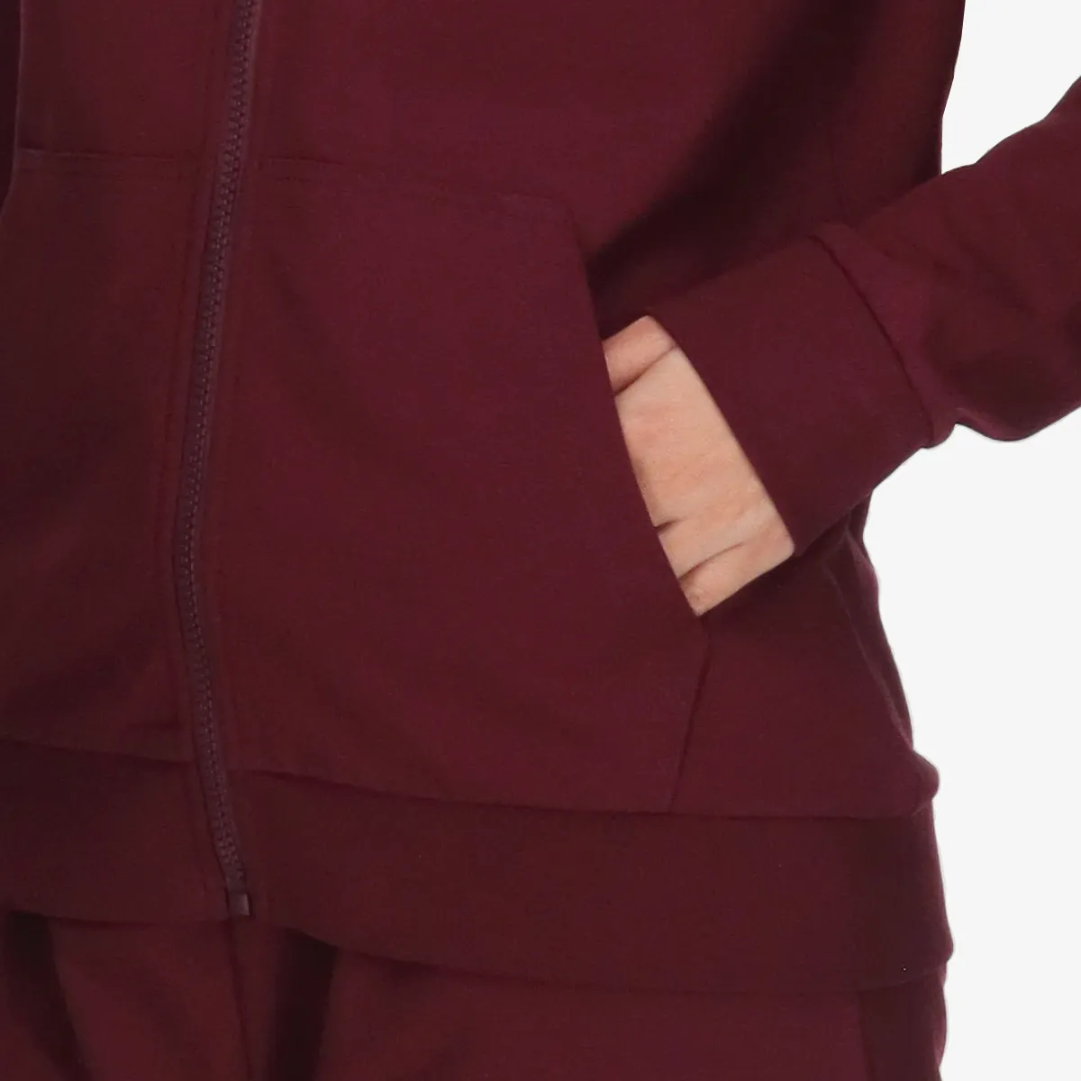 KRONOS Majica s kapuljačom s patentom KRONOS LADIES FULL ZIP HOODY