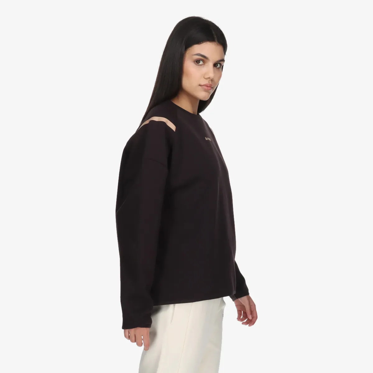 KRONOS Majica bez kragne KRONOS LADIES CREWNECK