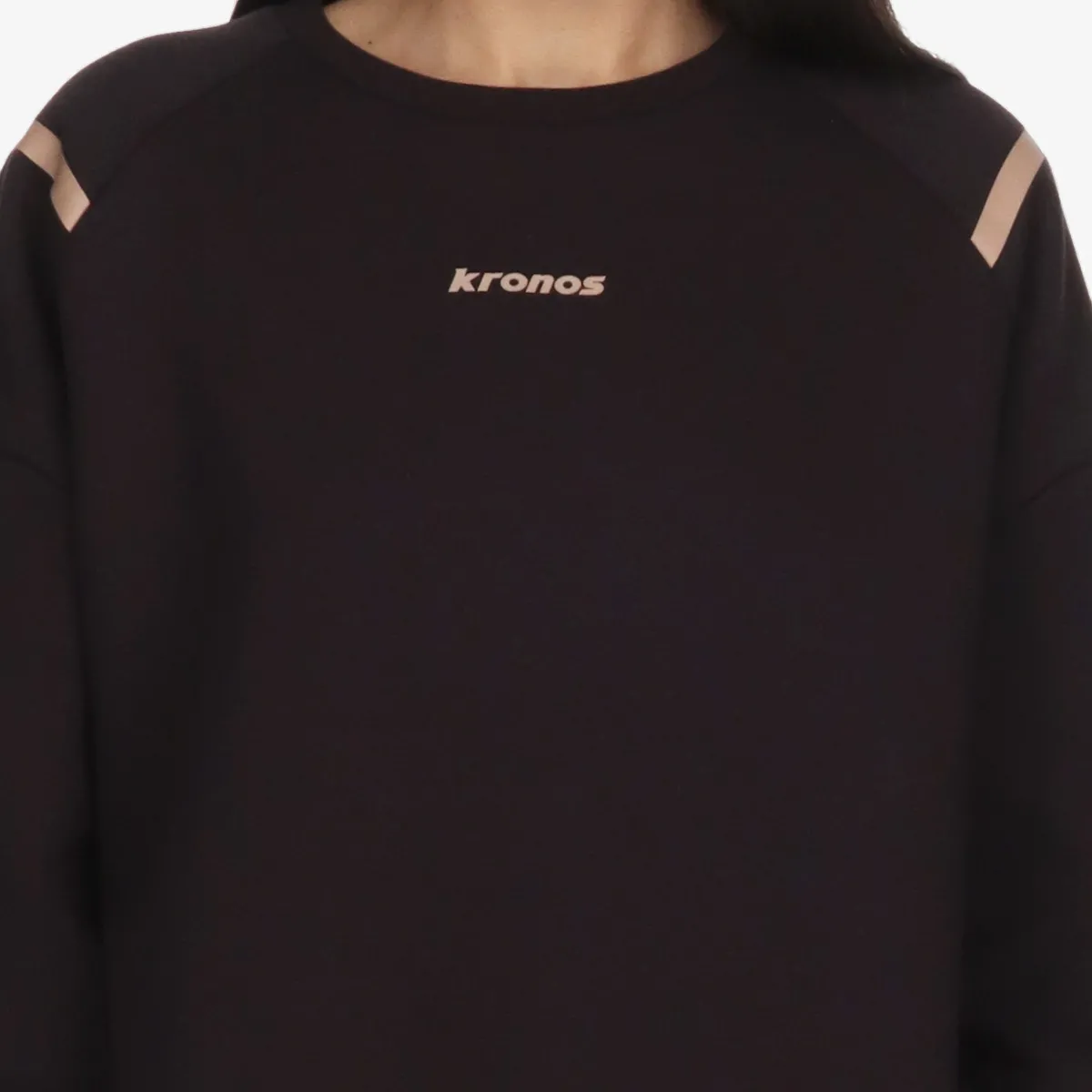 KRONOS Majica bez kragne KRONOS LADIES CREWNECK
