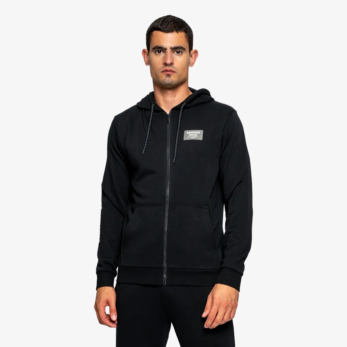 KRONOS Majica s kapuljačom s patentom KRONOS MENS FULL ZIP HOODY 