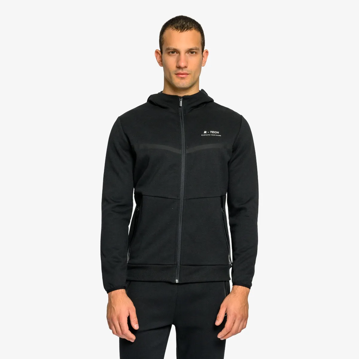 KRONOS Majica s kapuljačom s patentom KRONOS MENS FULL ZIP HOODY 