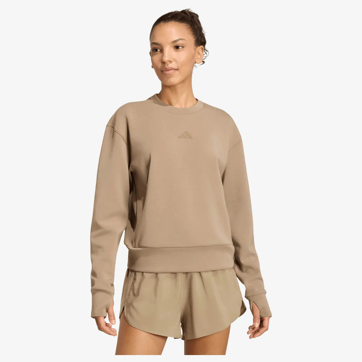 ADIDAS Majica bez kragne D4T KNIT CREW