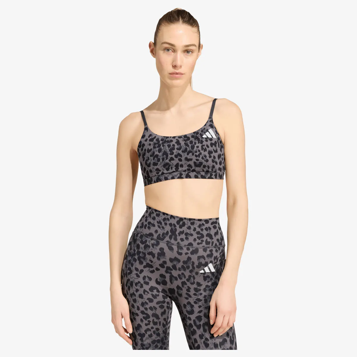 adidas Sportski grudnjak OPT AOP LS BRA 