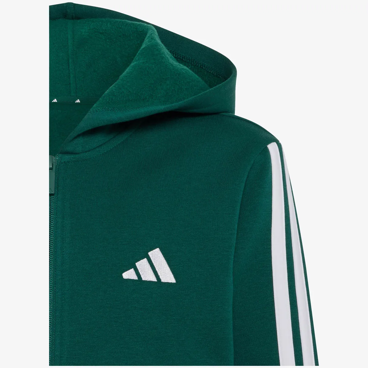 ADIDAS Majica s kapuljačom s patentom J 3S FL FZ HD 
