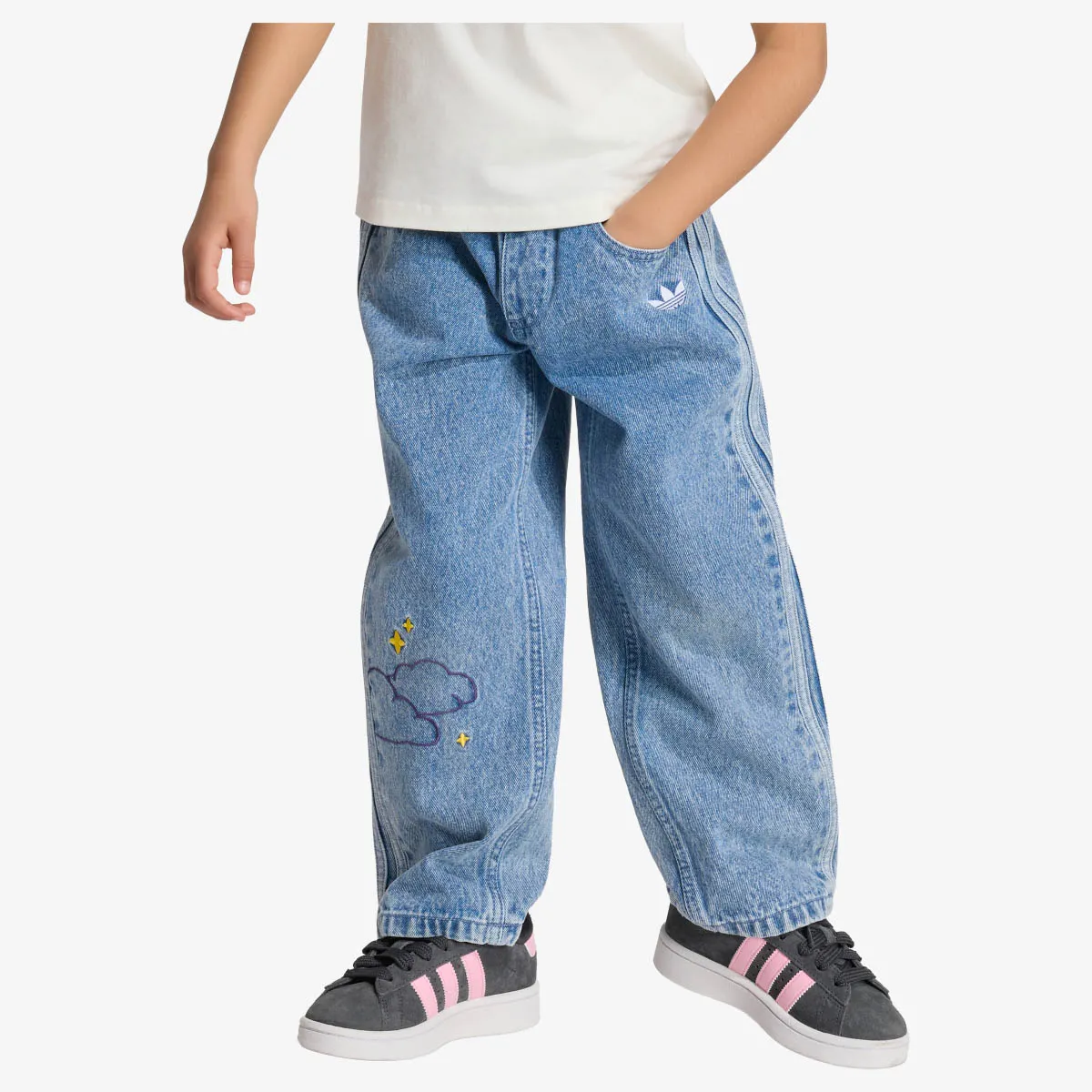 ADIDAS Hlače LOOSE DEN PANTS 