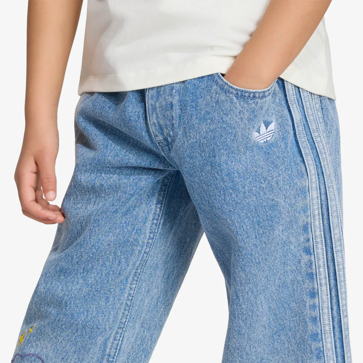 ADIDAS Hlače LOOSE DEN PANTS 
