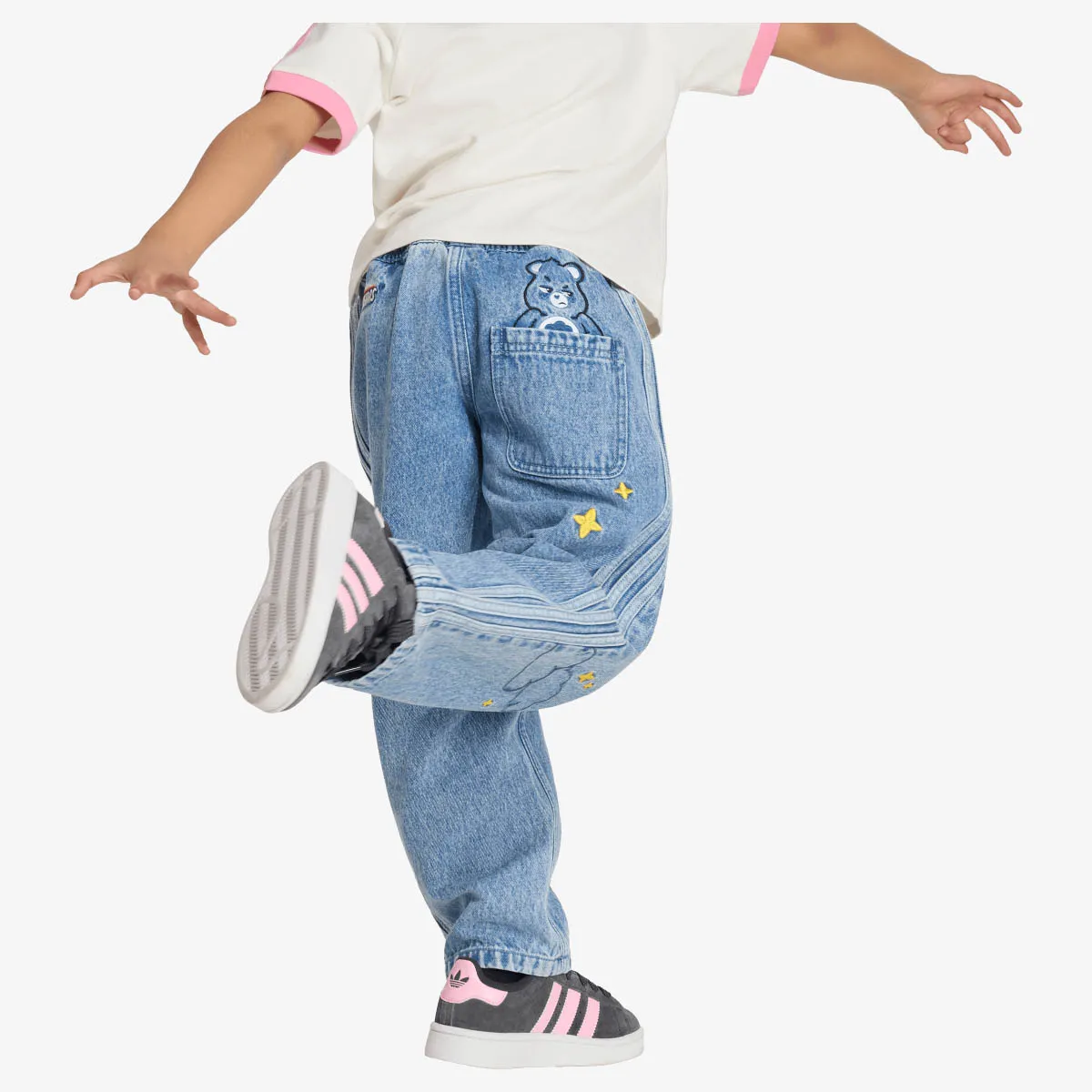 ADIDAS Hlače LOOSE DEN PANTS 