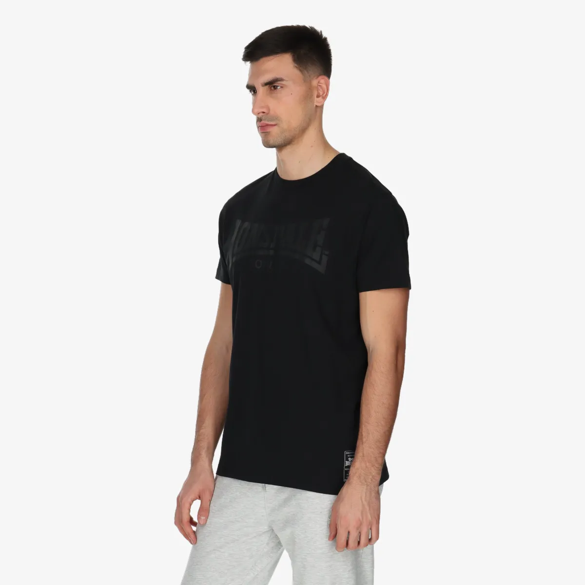 LONSDALE T-Shirt Black Col T-Shirt 