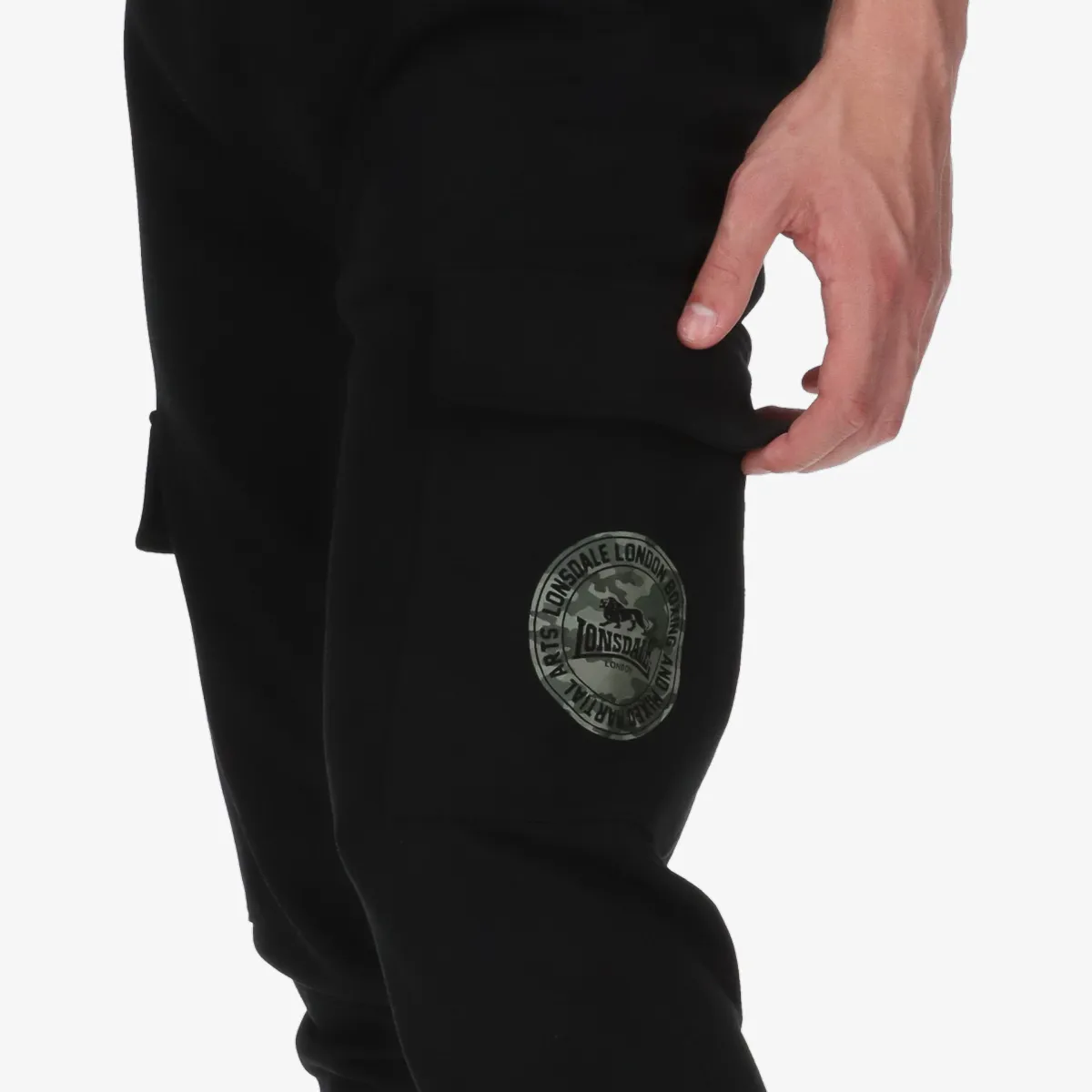 LONSDALE Hlače Camo IV Cuffed Pants