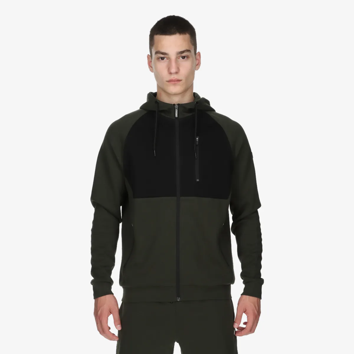 LONSDALE Majica s kapuljačom s patentom Small Logo Full Zip Hoody