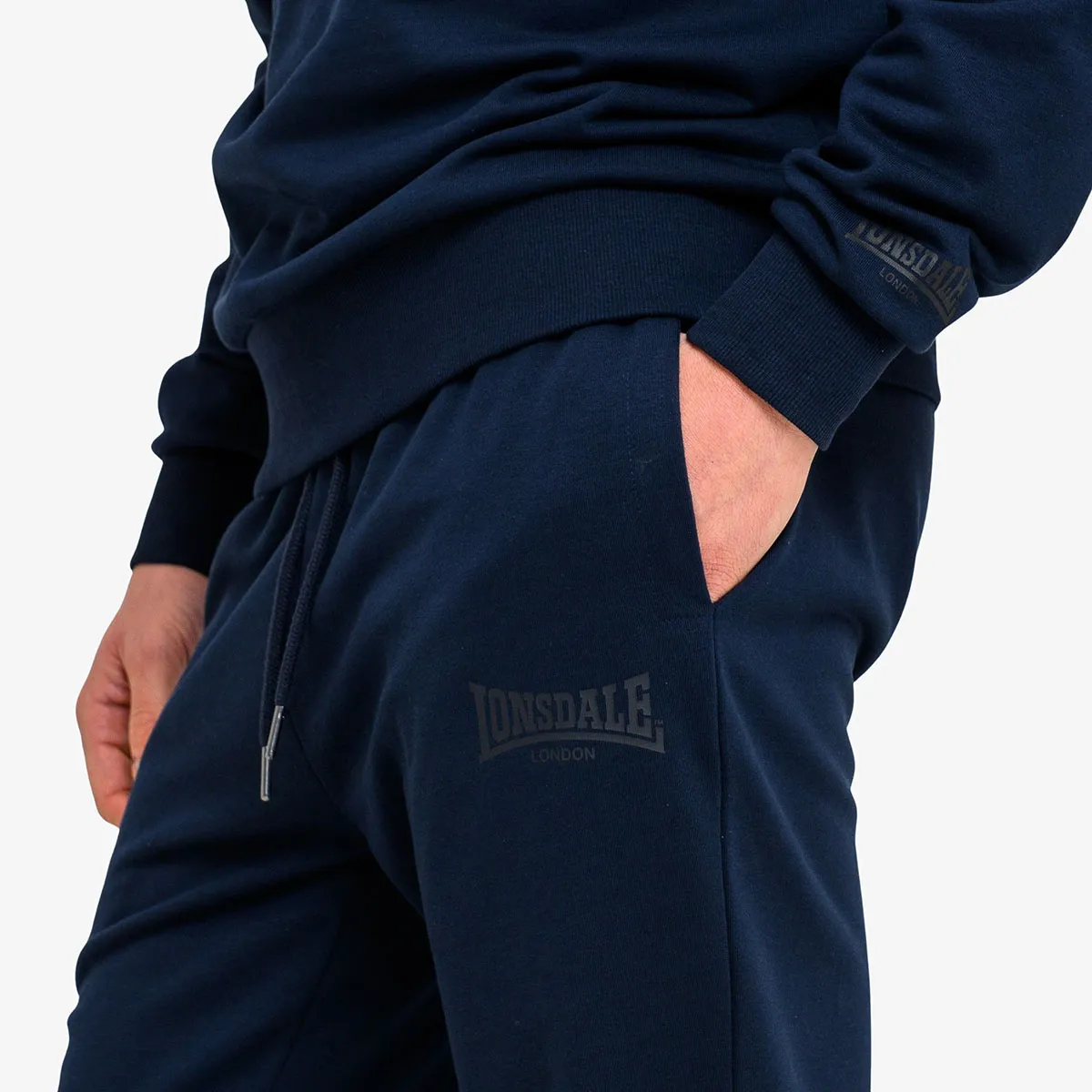LONSDALE Hlače Basic Cuffed Pants 