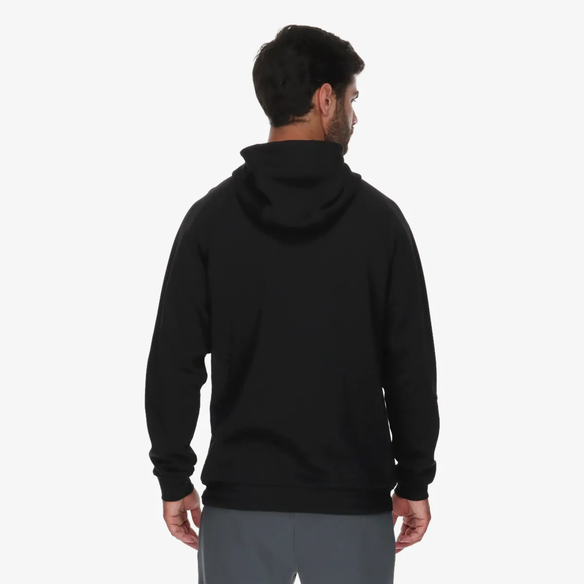 LONSDALE Majica s kapuljačom s patentom Black Full Zip Hoody II 