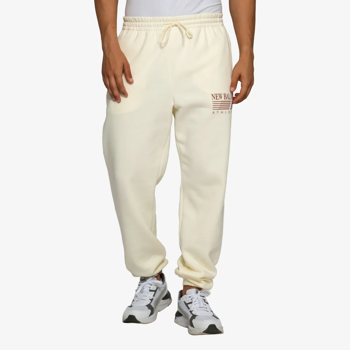 NEW BALANCE Hlače Reimagined Graphic Fleece Jogger 