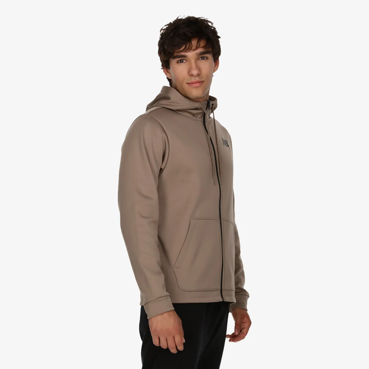 NEW BALANCE Majica s kapuljačom s patentom Tenacity Performance Fleece Full Zip Hoo 