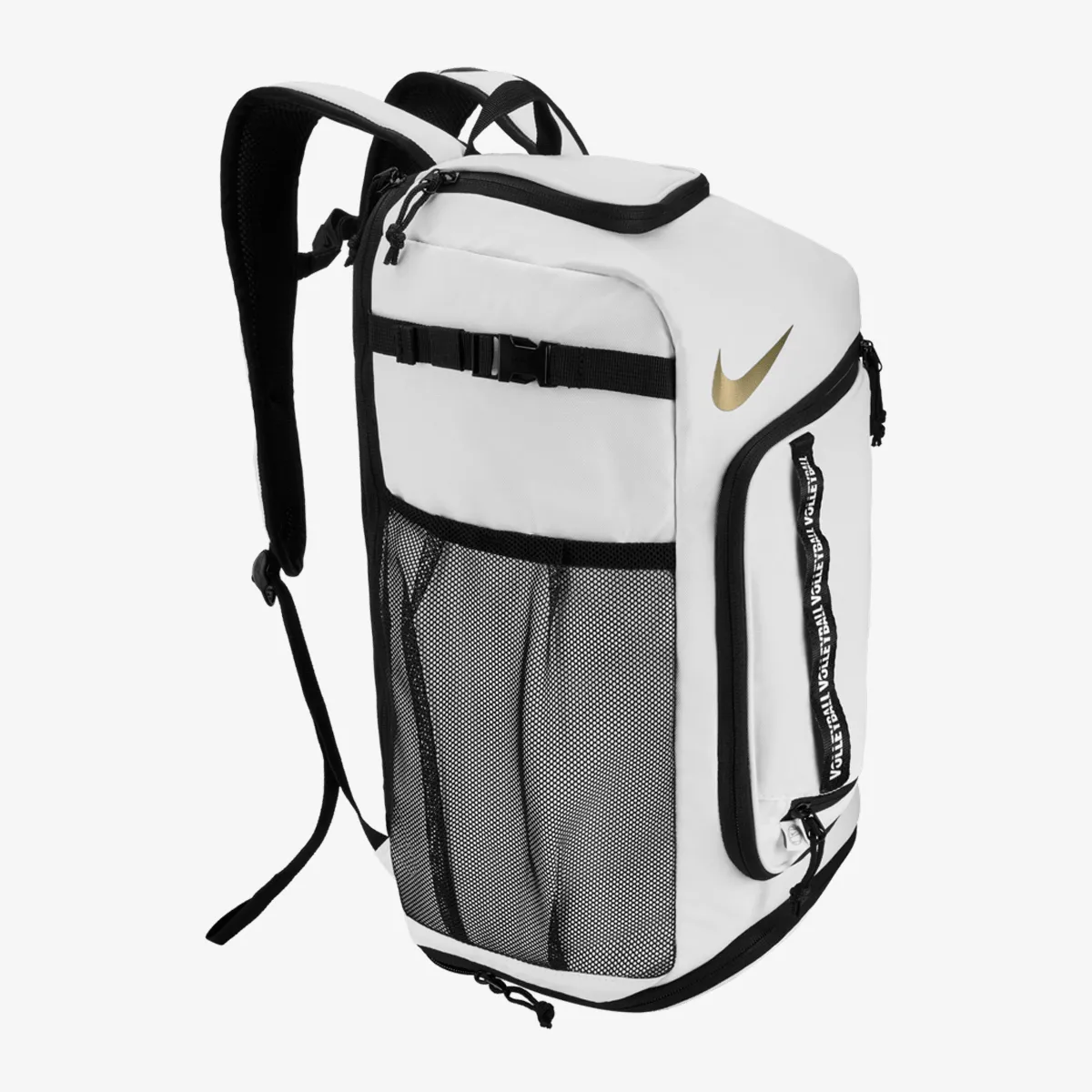 NIKE Ruksak NIKE VOLLEYBALL BACKPACK WHITE/BLACK/MET 