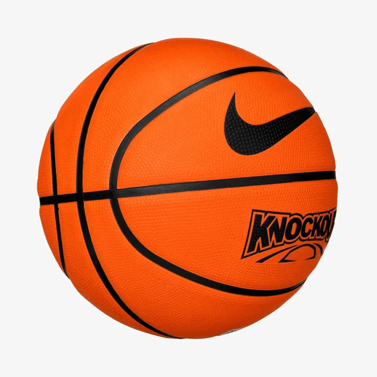 NIKE Lopta NIKE KNOCKOUT DEFLATED AMBER/BLACK/BLACK 